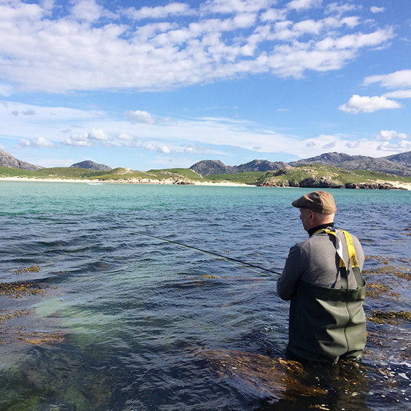 Fishing the Bruton Stream on the Isle of Lewis