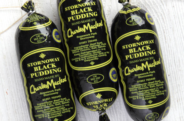 Authentic Stornoway black pudding made in Scotland